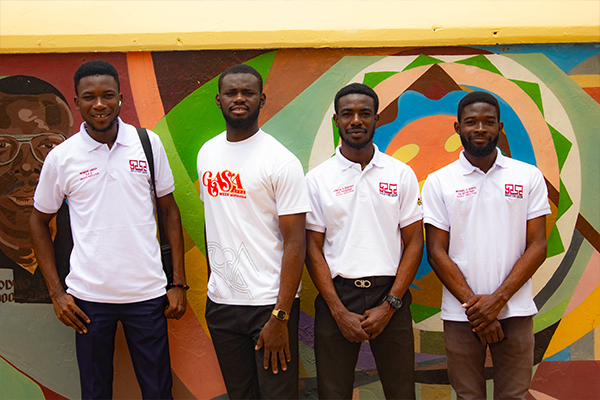 Students in their GASA attire