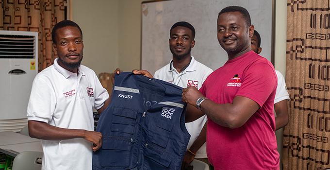 GASA Donates Media Production Vests